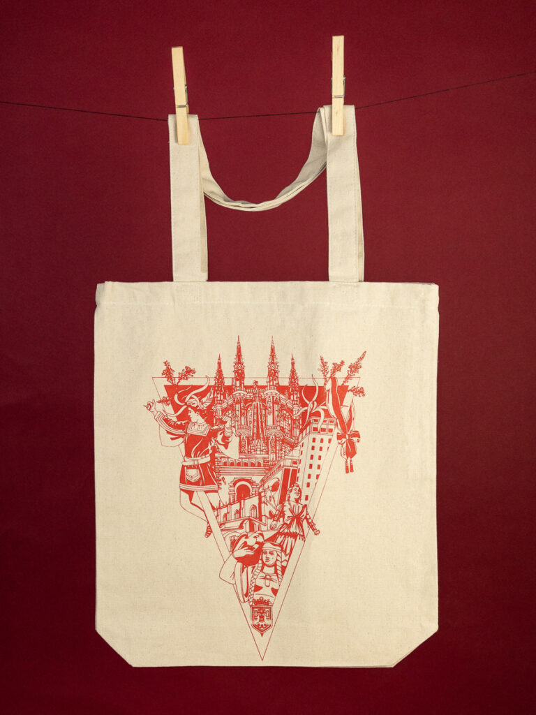 Tote Bag Caput Castellae Cojonuda Studio